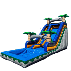 20 Ft Tropical Water Slide